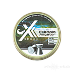shoXx Alligator Flachkopf Diabolos 4,5mm fr Trommelmagazine 0,45g Bild 2