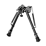 shoXx Zweibein Bipod Long-Range 33-69cm Aluminium fest f�r Slingstud schwarz Bild 2