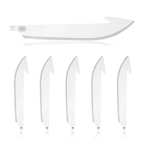 Outdoor Edge 3,5 DropPoint Blades 6 Ersatzklingen Razor Safe