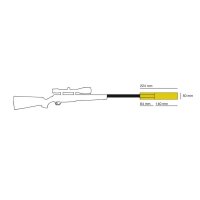 HAUSKEN JAKT JD 224 Ti HYBRID TITAN 8mm Schalldämpfer