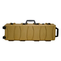 ASG Waffenkoffer 100x35x15 cm Wave Foam tan