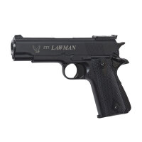 ASG STI Lawman Airsoft Pistole 6mm BB Gas schwarz