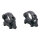 shoXx PSM Montageringe Ø 25,4mm Medium für 21mm Weaver-/Picatinny-Schiene Stahl Schwarz