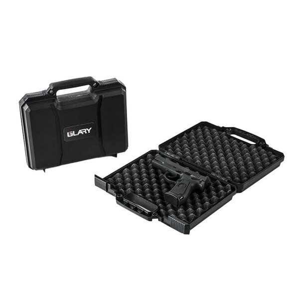 Glary Pistolenkoffer 30x26,5x9 cm Schwarz