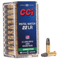 CCI Pistol Match LRN 40grs .22lr 50 Schuss Kleinkaliber...