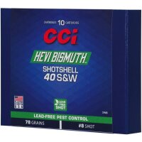 CCI Shotshell Bismuth 88grs Nr. 12 .40S&W 10 Schuss...