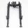 shoXx Zweibein Bipod 19-23,5cm Aluminium neig- & schwenkbar breiter Stand QD