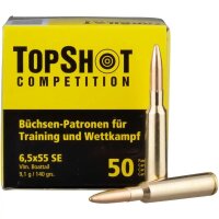 TOPSHOT Competition 6,5x55 FMJ BT 9,1g/140grs