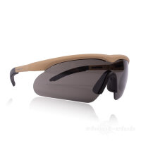 Swiss Eye Raptor L Schutzbrille / Sportbrille braun mit 2...