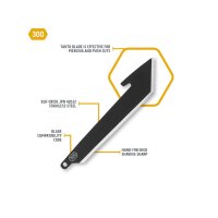 Outdoor Edge 3.0 Tanto Wechselklingen 6er Pack Black...