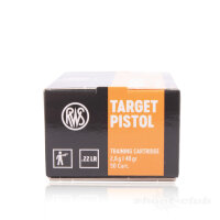 RWS .22 lr. Target Pistol Randfeuerpatronen Bleigeschoss