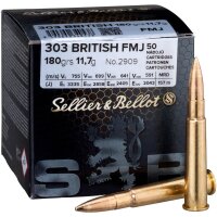 Sellier & Bellot .303 Brit. FMJ 180Grs - 50 Stück