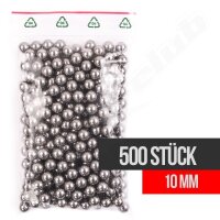 Stahlkugeln für Schleudern Ø 10 mm / 4,1 g -...