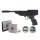 Weihrauch HW 70 Black Arrow Luftpistole Knicklauf Federdruck 4,5mm Diabolo Kugelfang Set