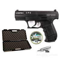 Umarex CPS CO2 Pistole 4,5mm Diabolos brüniert -...