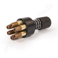 Dan Wesson 715 6 Zoll 4,5mm BBs Silber - Kugelfang-Set