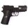 Colt Defender CO2 Pistole 4,5mm Stahl-BBs schwarz - Zielscheiben-Set