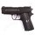 Colt Defender CO2 Pistole 4,5mm Stahl-BBs schwarz - Zielscheiben-Set