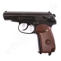 Umarex Makarov CO2 Pistole 4,5 mm Stahlkugeln - Zielscheiben-Set