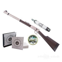 Walther Lever Action CO2-Gewehr 4,5 mm Steel Finish -...