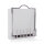 Tonröhrchen Adapter für Kugelfang 14x14 cm inkl. 500 weiße Plastikröhrchen