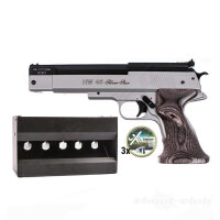 Weihrauch HW 45 Silver Star Luftpistole Federdruck 4,5mm...