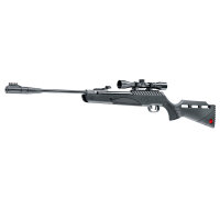 Ruger Targis Hunter Luftgewehr 4,5 mm Diabolo schwarz inkl. Zielfernrohr Kugelfang-Set