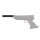 shoXx Schalldaempfer fuer Luftgewehr und Co2 inklusive Schalldaempferadapter Zoraki HP01