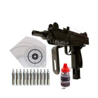 IWI Mini UZI CO2 Pistole 4,5 mm - Spar-Set