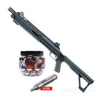 T4E HDX 68 Shotgun im Set mit Glasbrecher Stahlkugeln und...