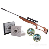 shoXx XS25SF Luftgewehr 4,5 mm Diabolo Schalldämpfer...