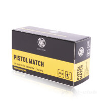 RWS Pistol Match .22 lr Kleinkalibermunition