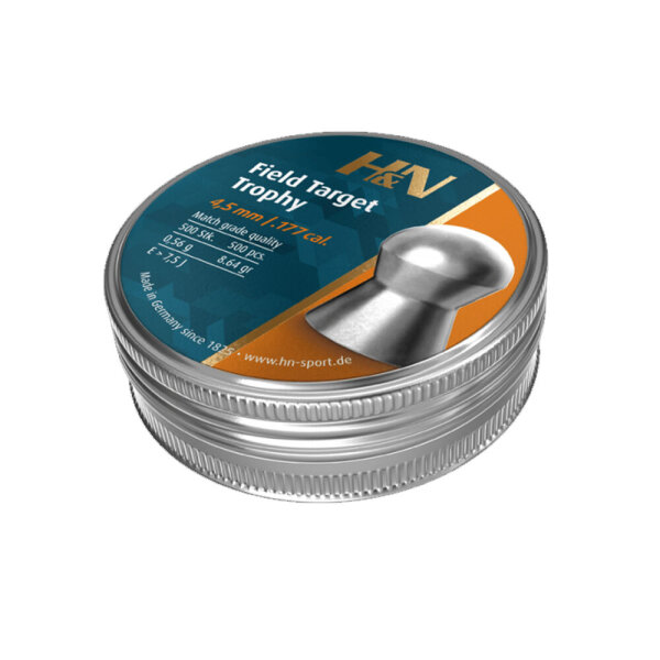 H&N Field Target Trophy Diabolos 4,5 mm 0,56g 500 Stk