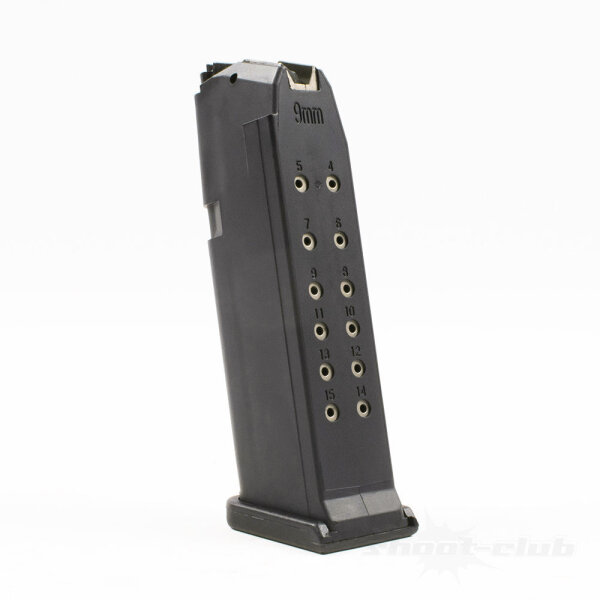 KCI Magazin alle Glock 19 Modelle 15 Schuss 9mmLuger