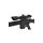 UTG Accu-Sync Offset Montage Blockmontage High Profil fuer Zielfernrohre mit 30 mm