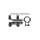 UTG Accu-Sync Offset Montage Blockmontage High Profil fuer Zielfernrohre mit 30 mm