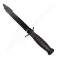 GLOCK FM78 Feldmesser mit Sägezahnung schwarz