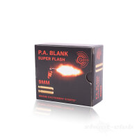 Geco Super Flash Platzpatronen 9mm P.A.K. - 25 Stk.