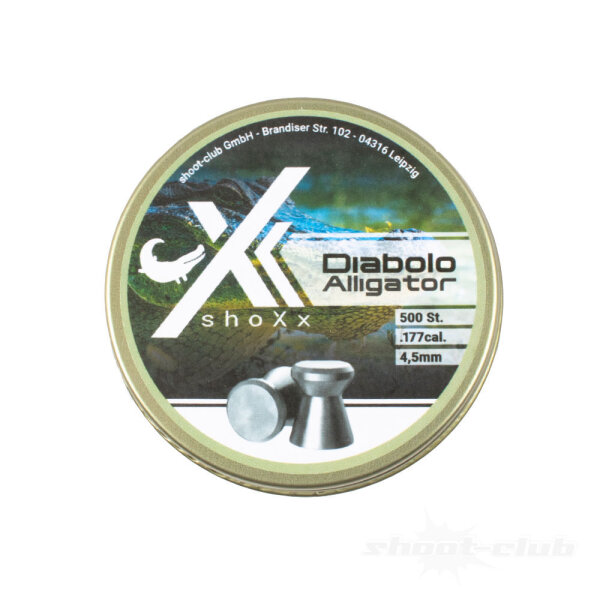 shoXx Alligator Flachkopf Diabolos 4,5mm 0,45g