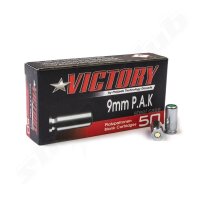 Victory Platzpatronen 9mm P.A.K. 50 Schuss