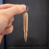 Copper & Brass Schluesselanhaenger .30-06 Spring Red...