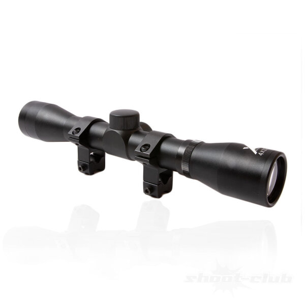 shoXx Zielfernrohr 4x32 Target Serie inklusive Montageringe