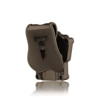 Cytac Megafit Holster Tan fuer ueber 60 Pistolen Rechts
