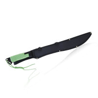 MP9 Zombie Hunting Knife Machete Schwarz Grün