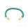Copper & Brass Armband Bullet Band 9mm Patronenhülse Grün Gr XL