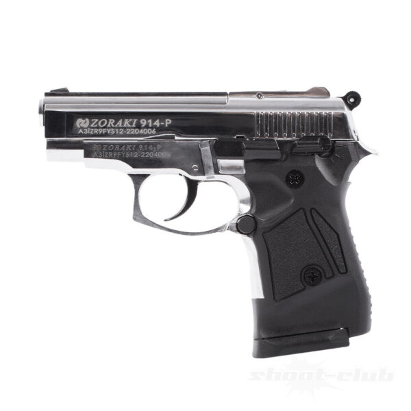 Zoraki 914-P Chrom Schreckschusspistole 9mm P.A.K.