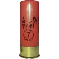Tunet Universelle 12/70 2,5mm 24g Stahlschrot