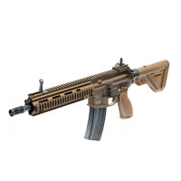 VFC Heckler & Koch HK146 A5 Airsoftgewehr GBB Kaliber 6 mm BB Gruen-Braun mit NPAS System