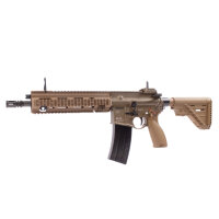 VFC Heckler & Koch HK146 A5 Airsoftgewehr GBB Kaliber 6 mm BB Gruen-Braun mit NPAS System