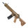 VFC Heckler & Koch HK146 A5 Airsoftgewehr GBB Kaliber 6 mm BB Gruen-Braun mit NPAS System